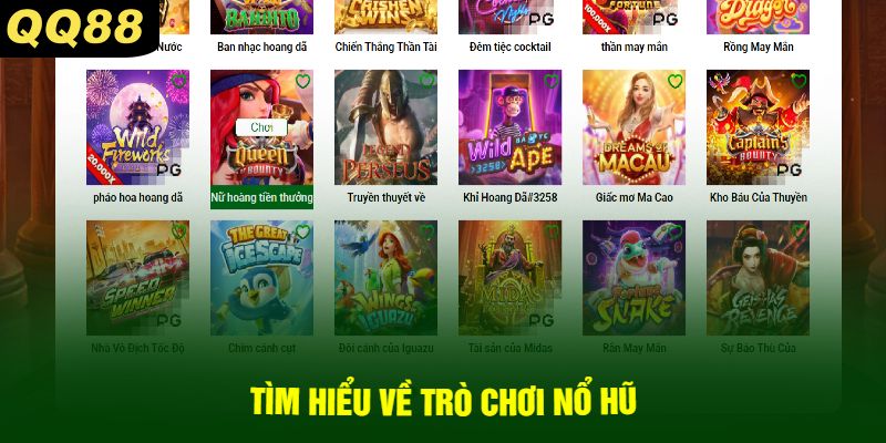 Tìm hiểu về trò chơi nổ hũ